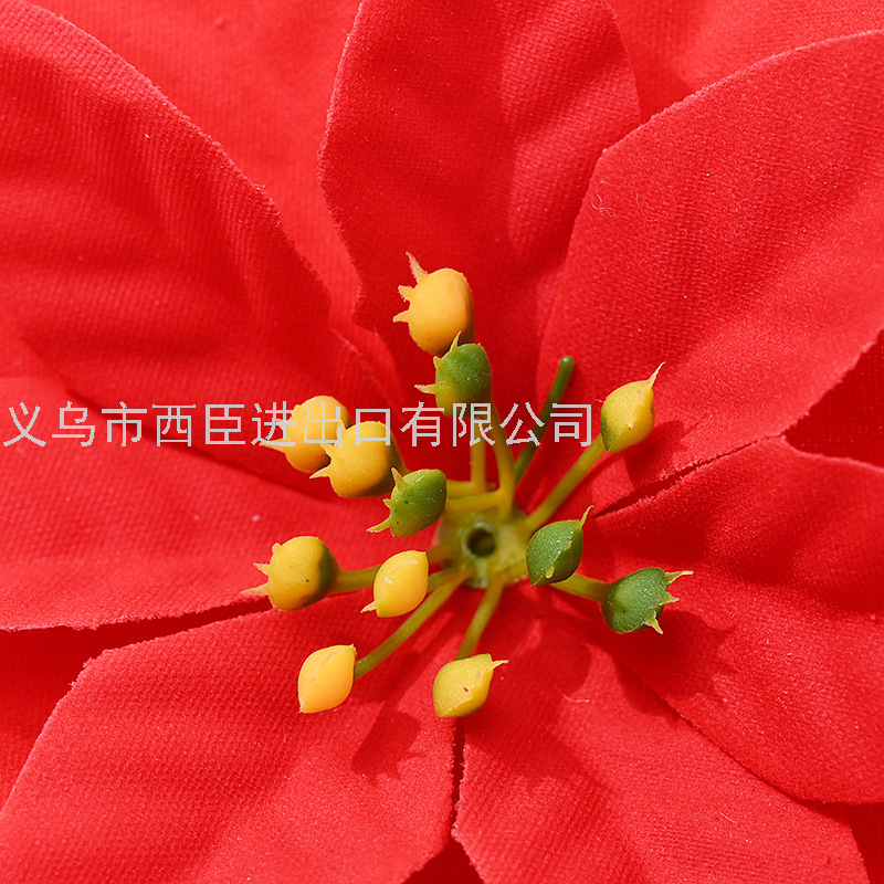 Christmas Tree Decoration Christmas Flower Artificial Flower Red Gold Christmas Garland Rattan Christmas Decorations