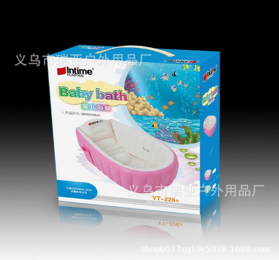 Yingtai Baby Bathtub Baby Inflatable Foldable Bath Bathtub Portable Children Bathtub Wash Ass Bathtub