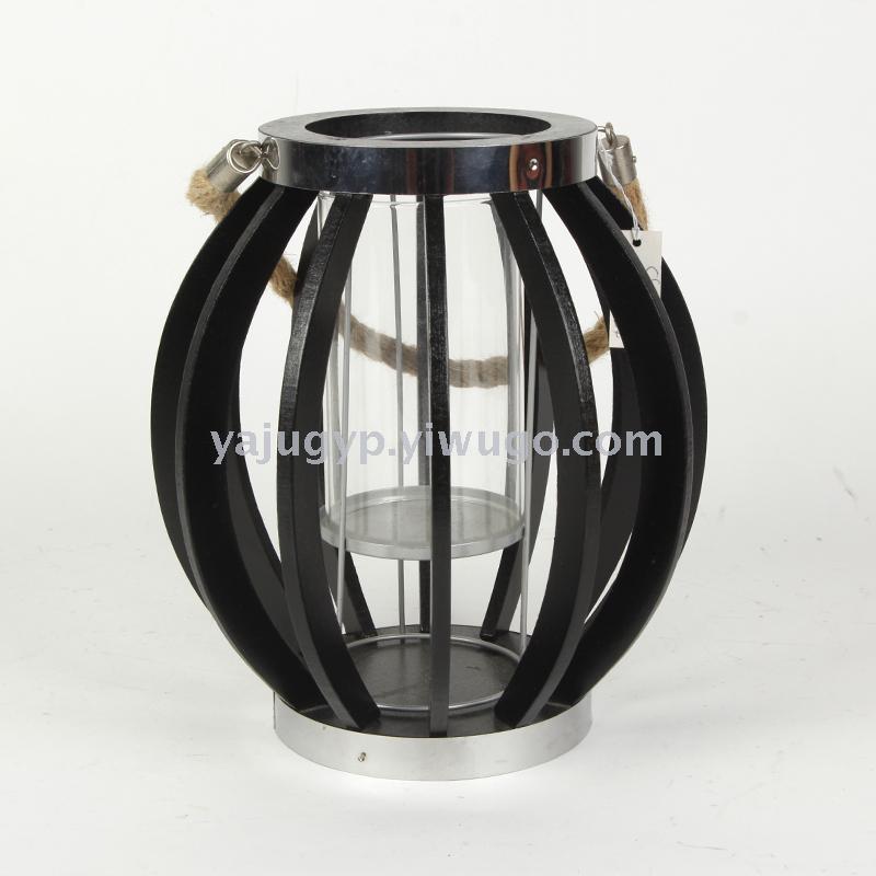 Wrought iron candlestick furnishing piece creative hollow-out windproof lamp retro European scented candle table furnishing piece metal Wrought iron candlestick furnishing piece creative hollow-out windproof lamp retro European scented candle table furnishing piece metal