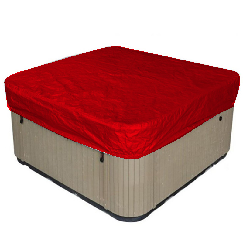 Outdoor Square Bathtub Waterproof Cover Outdoor Canopy Daily Chemical Cover Dust Cover Silver Pastebrushing Rainproof