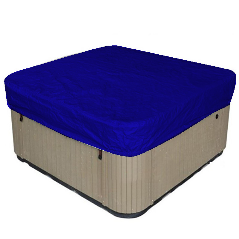 Outdoor Square Bathtub Waterproof Cover Outdoor Canopy Daily Chemical Cover Dust Cover Silver Pastebrushing Rainproof
