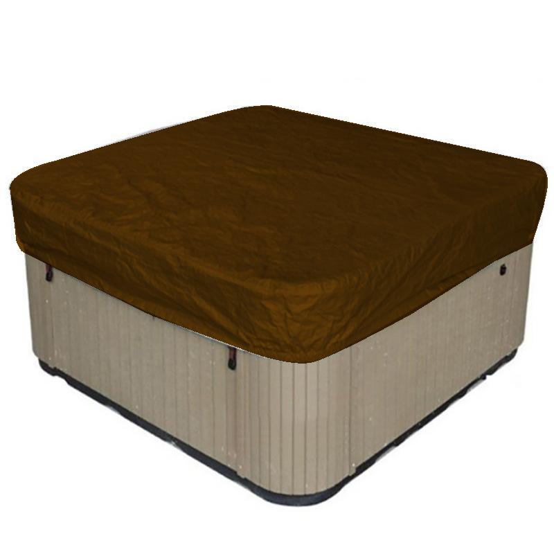 Outdoor Square Bathtub Waterproof Cover Outdoor Canopy Daily Chemical Cover Dust Cover Silver Pastebrushing Rainproof