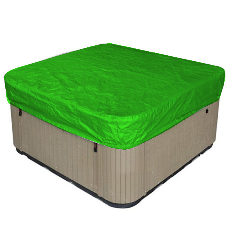 Outdoor Square Bathtub Waterproof Cover Outdoor Canopy Daily Chemical Cover Dust Cover Silver Pastebrushing Rainproof
