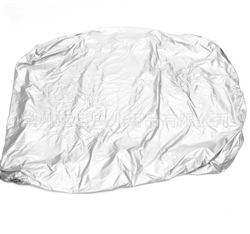 Outdoor Square Bathtub Waterproof Cover Outdoor Canopy Daily Chemical Cover Dust Cover Silver Pastebrushing Rainproof