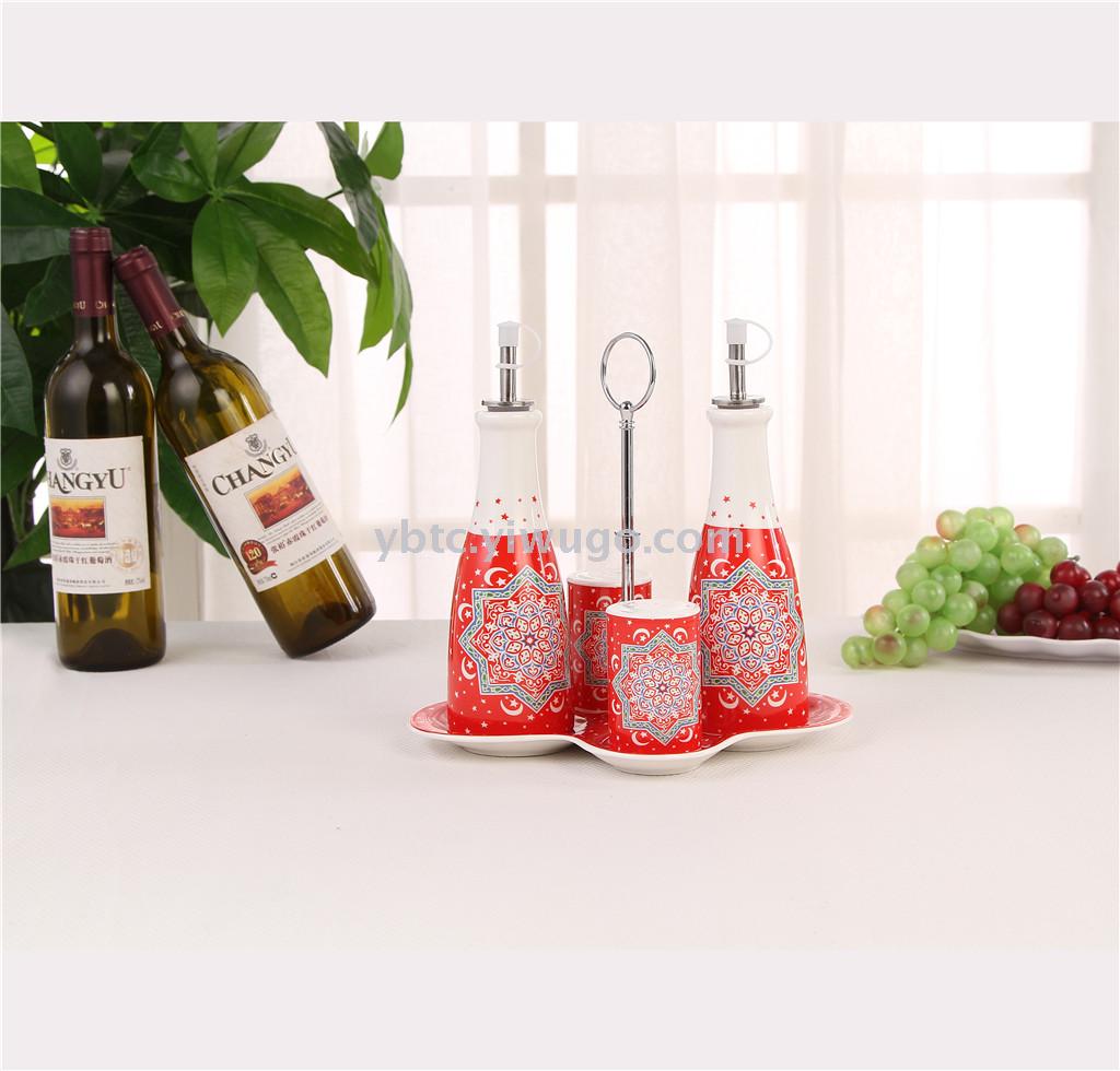 Ceramic oil bottle, pepper bottle, seasoning bottle, kitchen, storage, arrangement, storage set, oil and salt shaker Ceramic oil bottle, pepper bottle, seasoning bottle, kitchen, storage, arrangement, storage set, oil and salt shaker