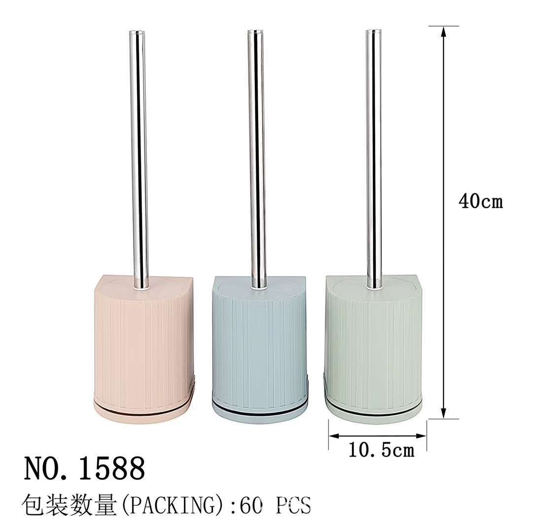 Plastic Cleaning Ball Toilet Brush Pink Agent to Join