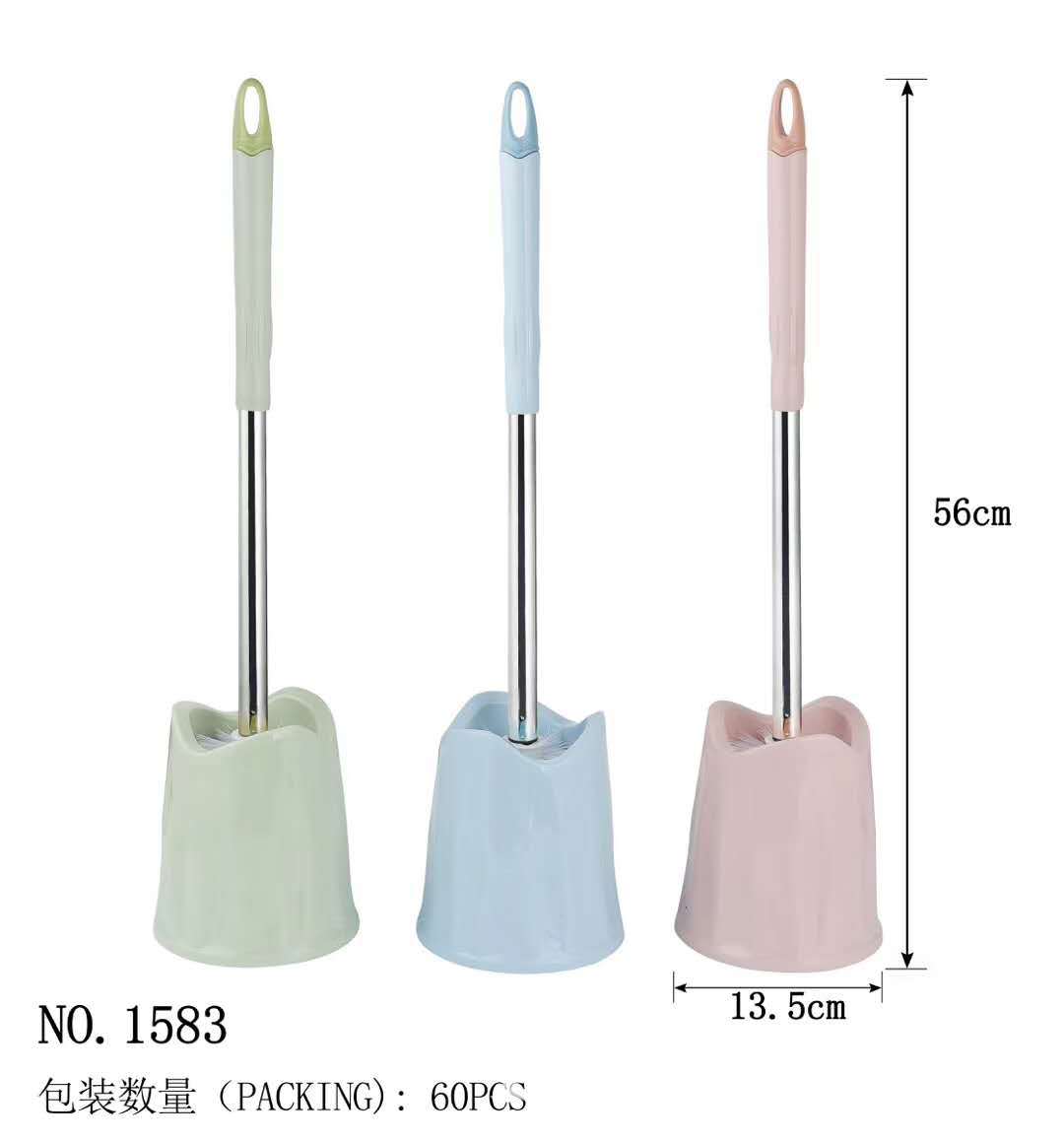 Plastic Cleaning Ball Toilet Brush Pink Agent to Join