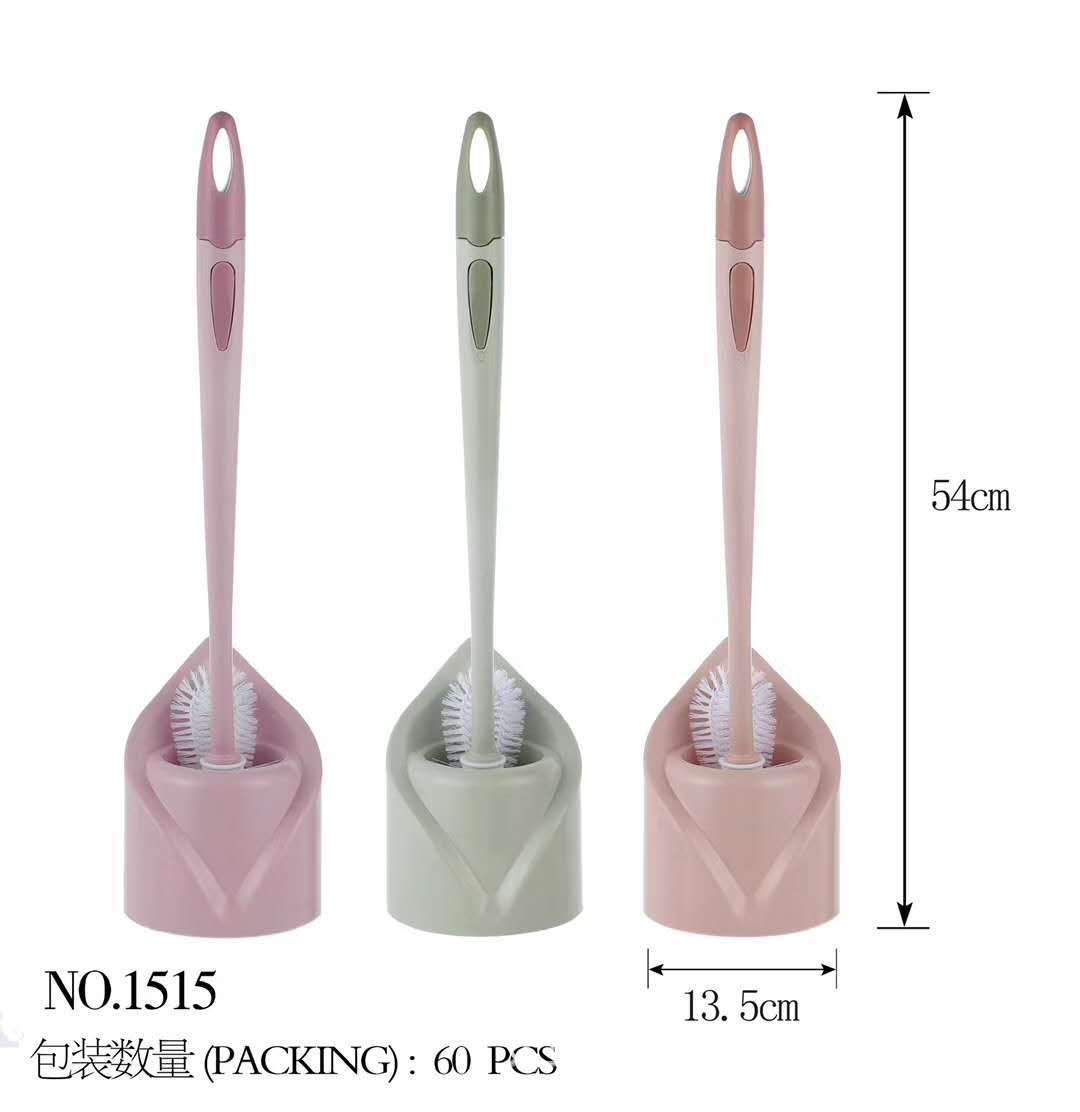 Plastic Cleaning Ball Toilet Brush Pink Agent to Join
