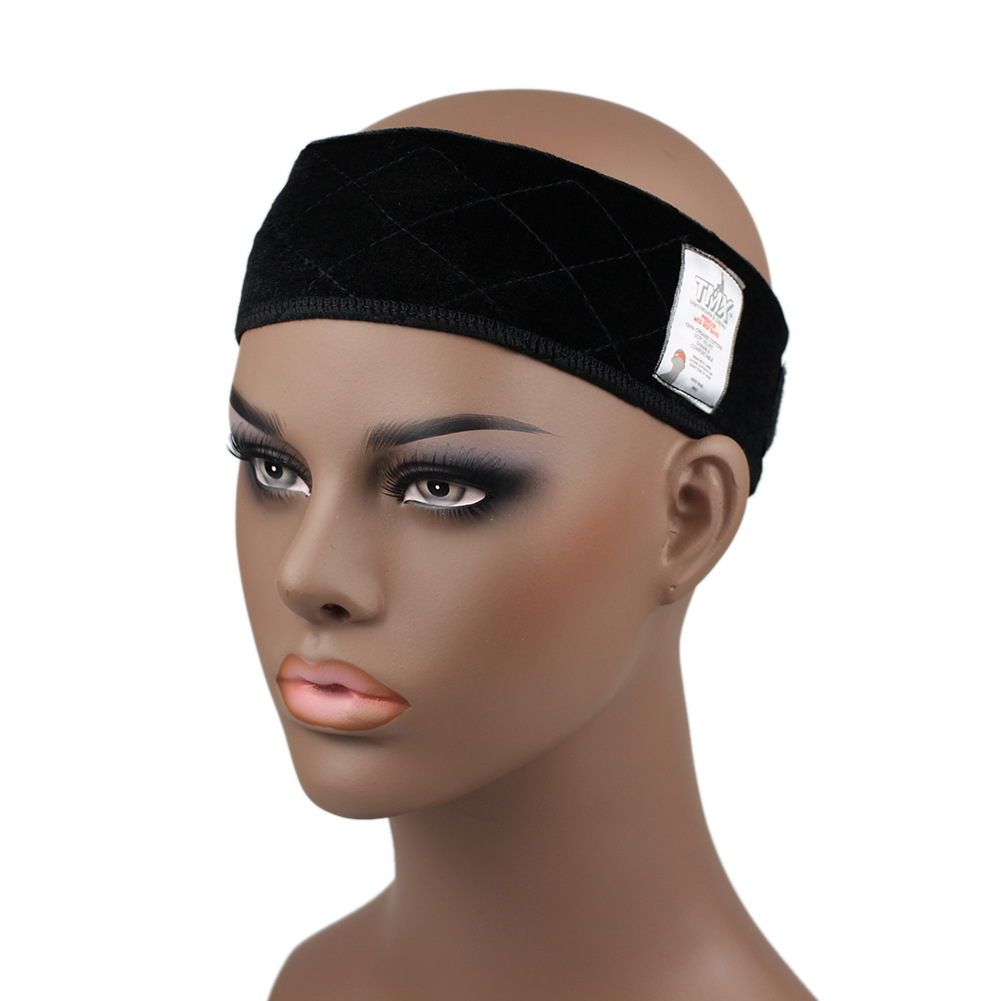 Amazon Hot Sale Upgraded Velvet Wig Hair Band Spot Supply Lace Girp Hair Band