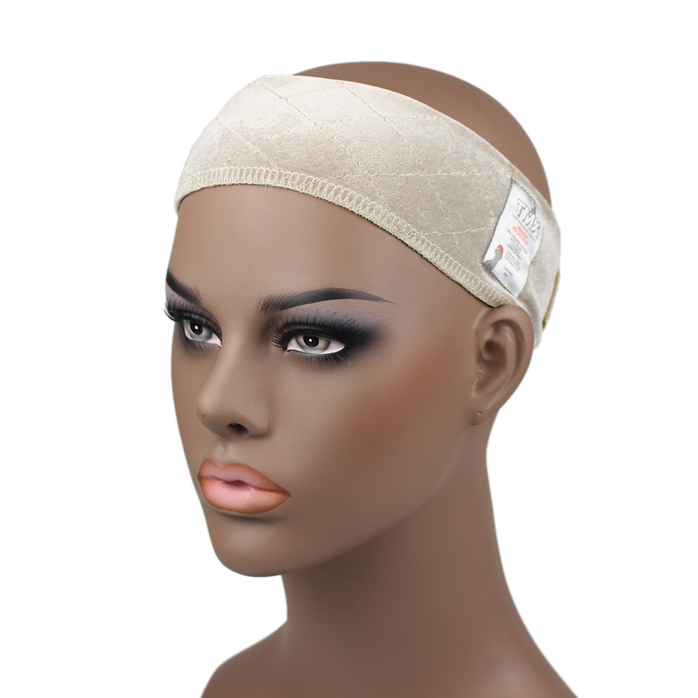Amazon Hot Sale Upgraded Velvet Wig Hair Band Spot Supply Lace Girp Hair Band