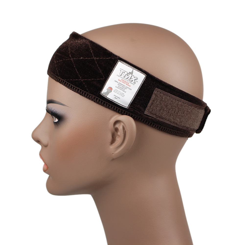 Amazon Hot Sale Upgraded Velvet Wig Hair Band Spot Supply Lace Girp Hair Band