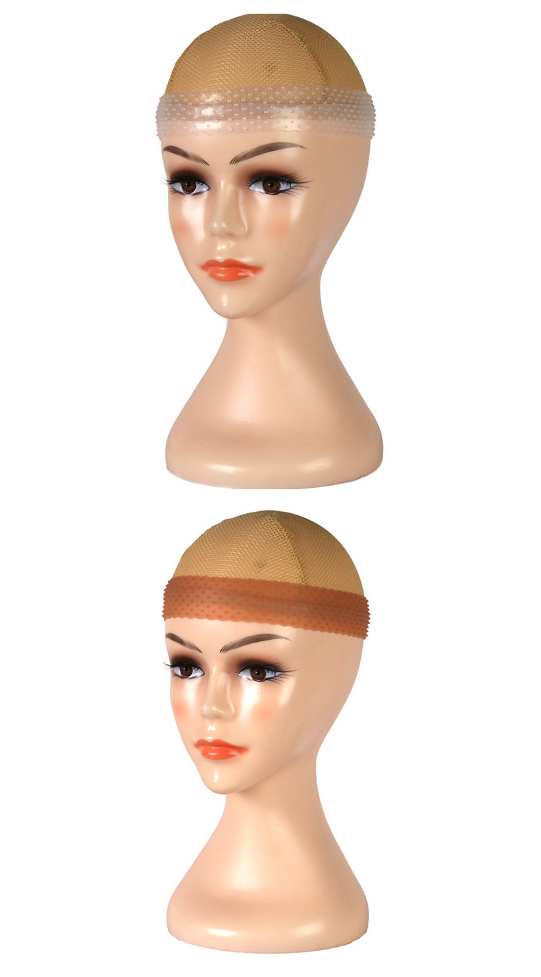 In Stock Wig Silicone Hair Band Sports Hair Band Wig Partner Anti-Shedding Hair Band Silicone Headband