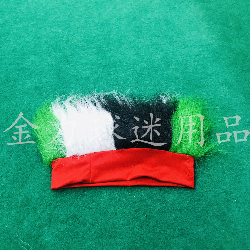 England headband wig all kinds of election fan wigs can be customized manufacturers direct marketing