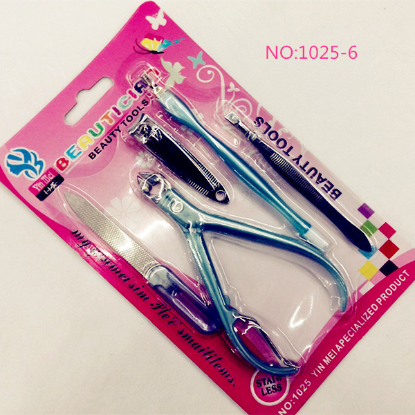 Beauty tools 5 suit beauty tools Manicure eyebrow clip exfoliation cuticle scissors forceps Beauty tools 5 suit beauty tools Manicure eyebrow clip exfoliation cuticle scissors forceps
