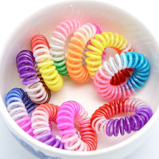 Hot Sale Small Claw Clip Beaded Color Wig Dough-Twist Style Plaits Children's Festival Performance Hair Accessories Straight Hair Hair Ring Headdress