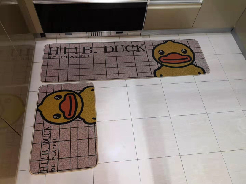 Rubber Non-Slip Door Mat Linen Door Mat Kitchen Non-Slip Mat