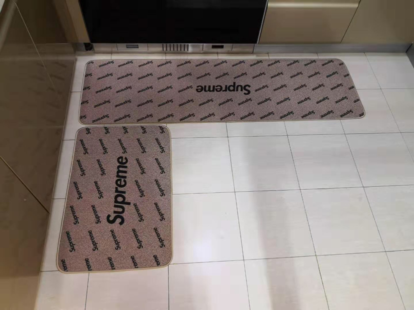 Rubber Non-Slip Door Mat Linen Door Mat Kitchen Non-Slip Mat