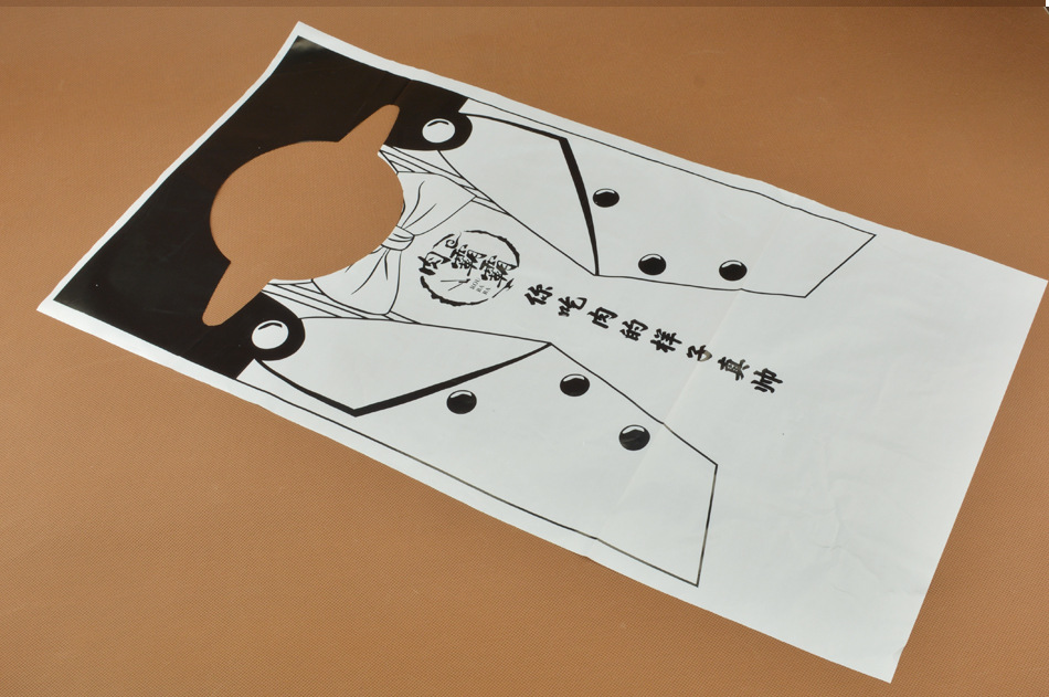 Customized Creative Plastic Apron Oil-Proof Hot Pot Barbecue Independent Packaging Protection Cloth Disposable Apron