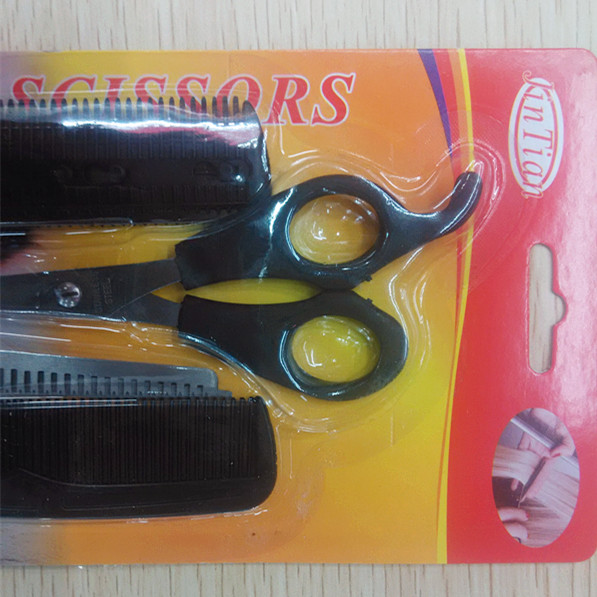 Hairdresser's scissors set of 4 pointed comb hair cutting Hairdressing Scissors set Hairdresser's scissors set of 4 pointed comb hair cutting Hairdressing Scissors set