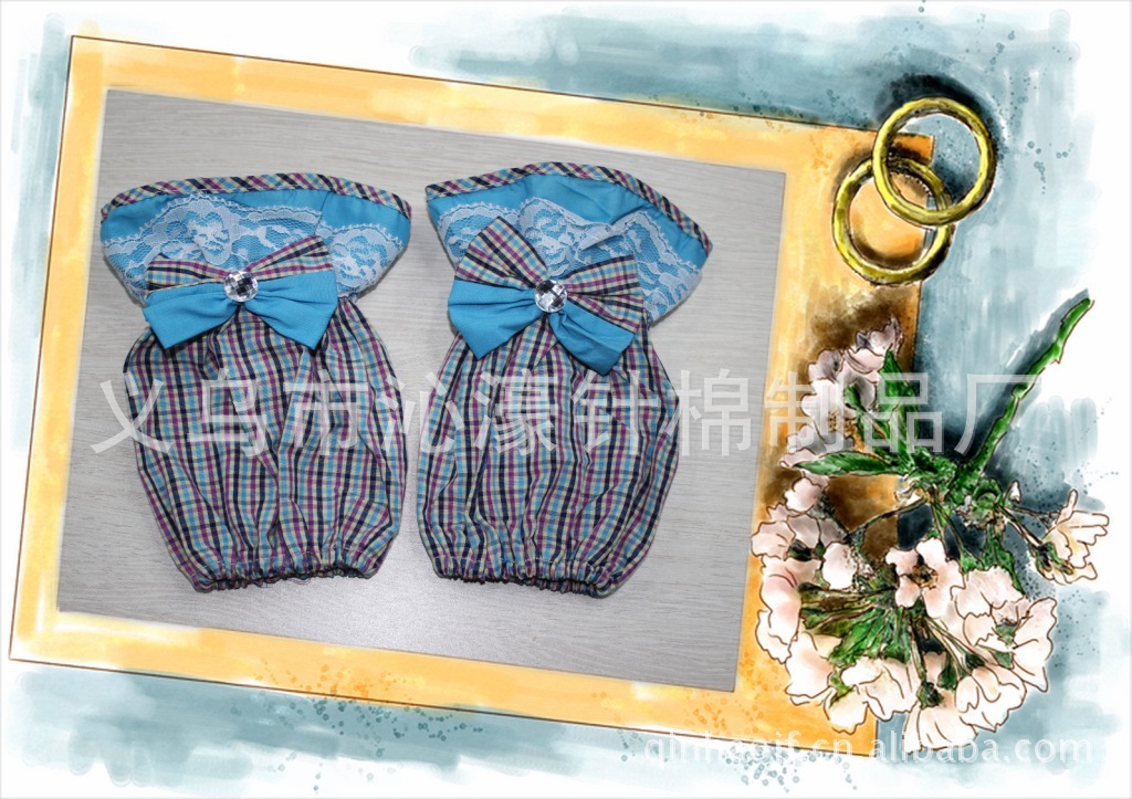 Foreign trade Princess apron Korean cotton waterproof floral apron home kitchen apron manufacturers wholesale 1204