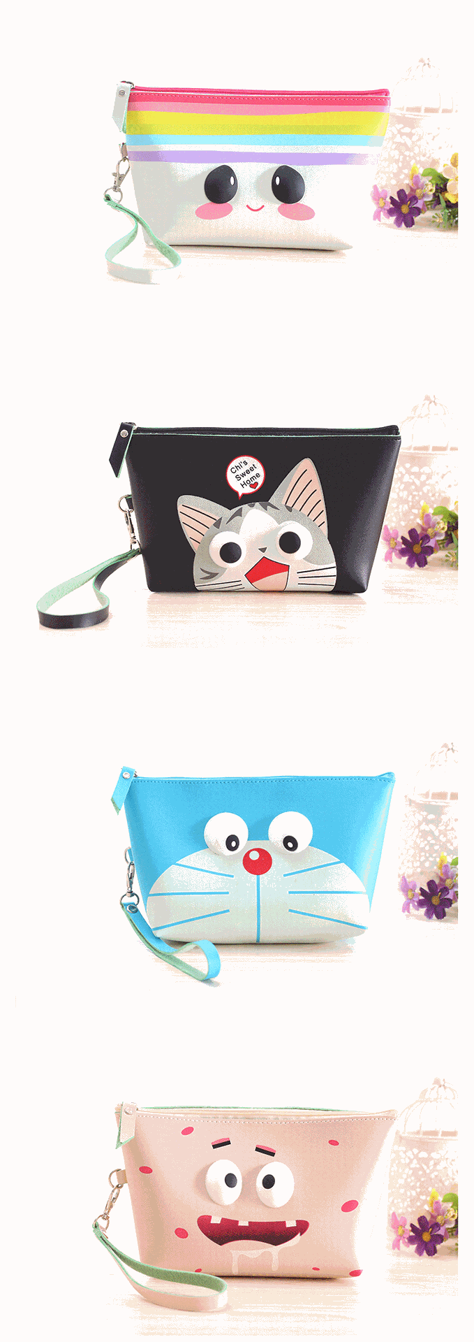 The new exotic products Korea large capacity makeup bag waterproof cosmetic bag wash bag