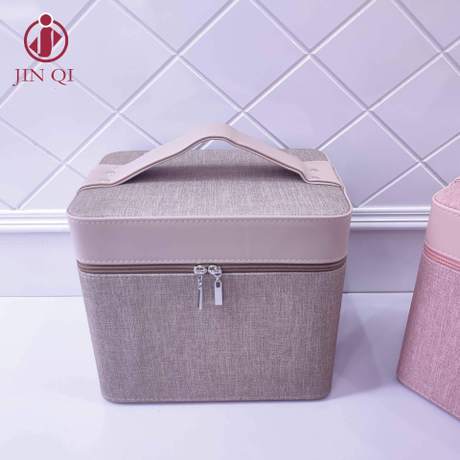 Jinqi multi-layer multi-functional cosmetic box manufacturers direct cosmetics and skincare products storage box portable cosmetic box