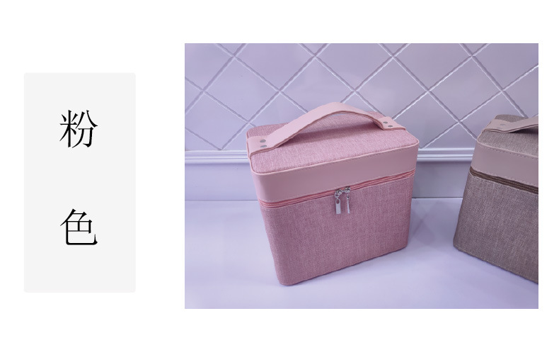 Jinqi multi-layer multi-functional cosmetic box manufacturers direct cosmetics and skincare products storage box portable cosmetic box