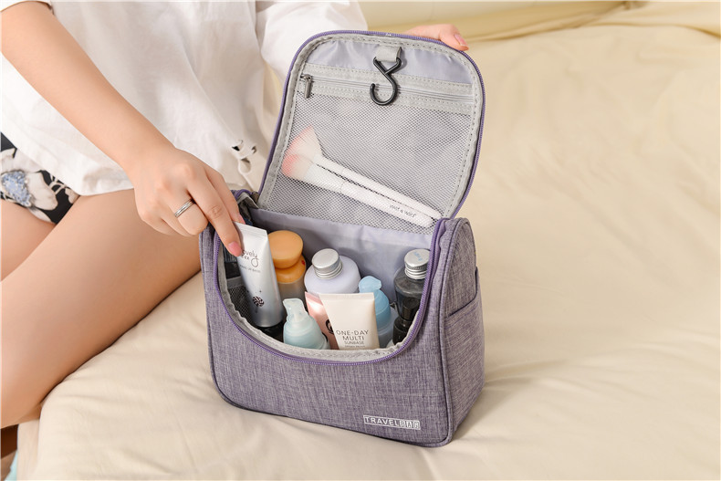 Cationic Oxford Cloth Toiletry Bag Travel Portable Cosmetic Bag Travel Storage Bag Cationic Oxford Cloth Toiletry Bag Travel Portable Cosmetic Bag Travel Storage Bag