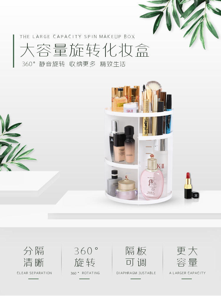 Cosmetic storage box plastic Cosmetic storage box skin care products storage box