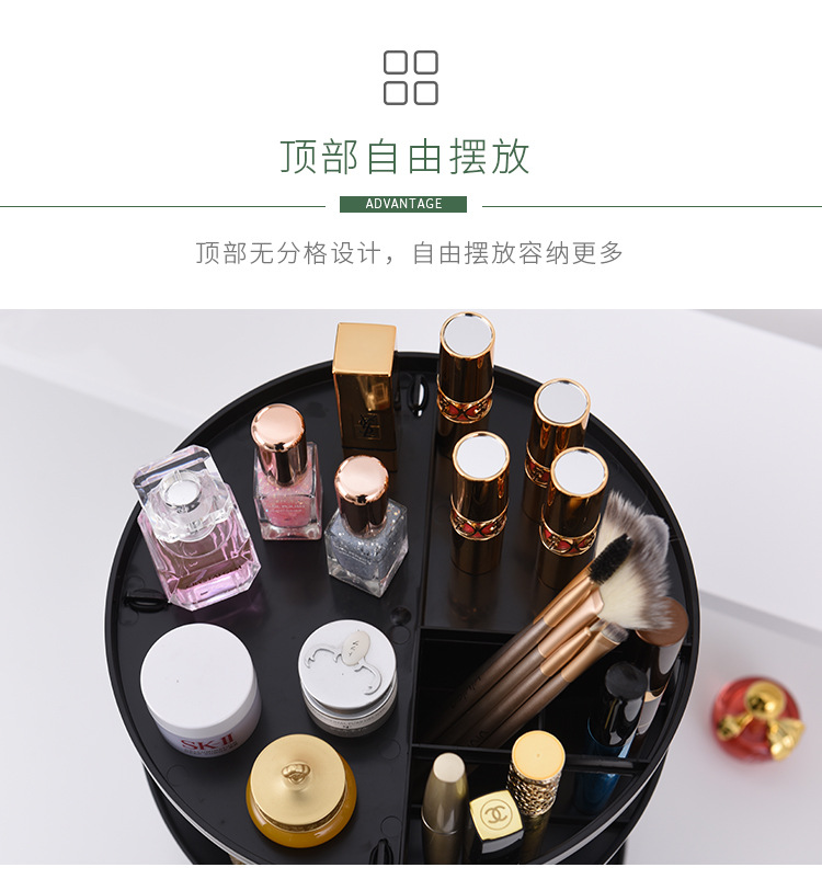 Cosmetic storage box plastic Cosmetic storage box skin care products storage box