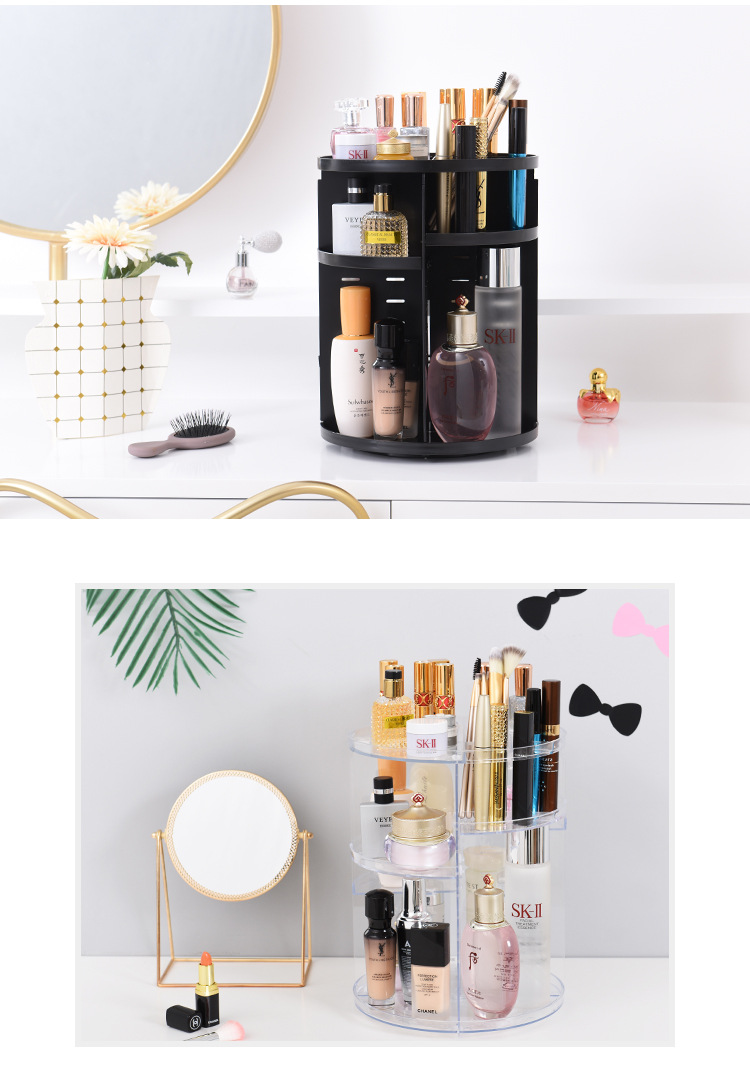 Cosmetic storage box plastic Cosmetic storage box skin care products storage box