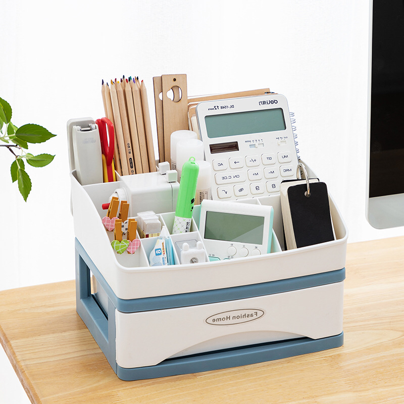Web celebrity cosmetics storage box dustproof desktop household large capacity cosmetic box dresser put skin care products shelf