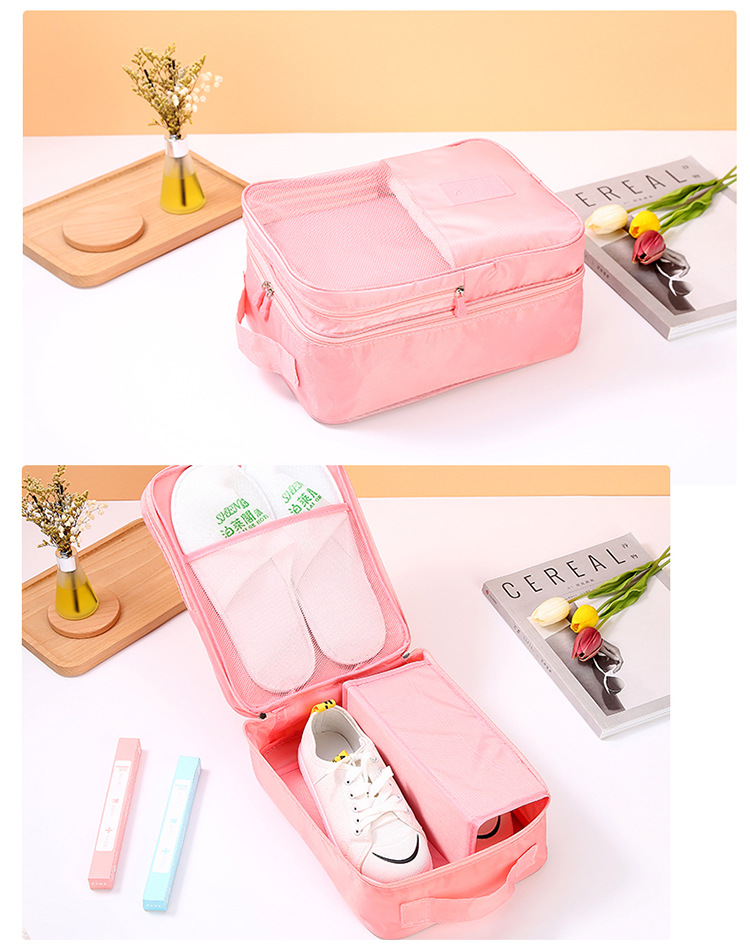 Twill Oxford Cloth Shoe Bag Travel Storage Three Shoe Bag Storage Bag out Travel Shoes Storage Bag Twill Oxford Cloth Shoe Bag Travel Storage Three Shoe Bag Storage Bag out Travel Shoes Storage Bag