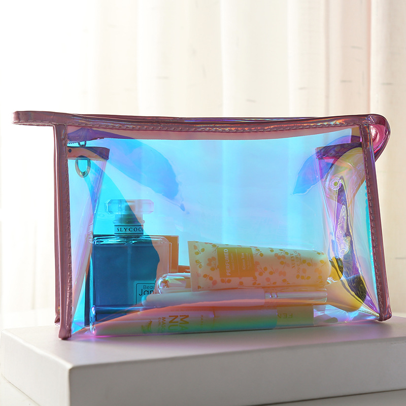 New Direct Sales Korean Style Laser Solid Color Cosmetic Bag Wild Candy Color Makeup Storage Bag Wash Bag Travel Bag New Direct Sales Korean Style Laser Solid Color Cosmetic Bag Wild Candy Color Makeup Storage Bag Wash Bag Travel Bag