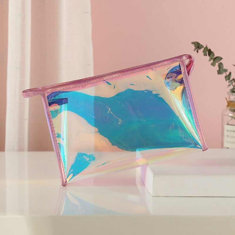 New Direct Sales Korean Style Laser Solid Color Cosmetic Bag Wild Candy Color Makeup Storage Bag Wash Bag Travel Bag New Direct Sales Korean Style Laser Solid Color Cosmetic Bag Wild Candy Color Makeup Storage Bag Wash Bag Travel Bag