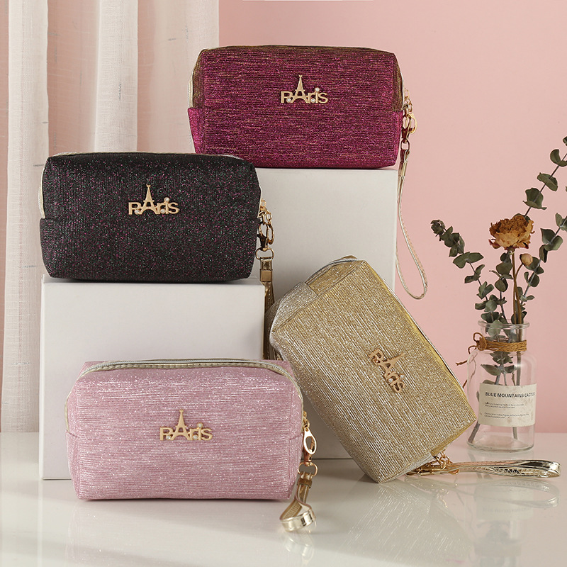 New Korean Style Fashionable All-Matching Cosmetic Bag Letters Portable Cosmetic Bag Cosmetic Bag Wash Bag Storage Bag Customizable Logo New Korean Style Fashionable All-Matching Cosmetic Bag Letters Portable Cosmetic Bag Cosmetic Bag Wash Bag Storage Bag Customizable Logo