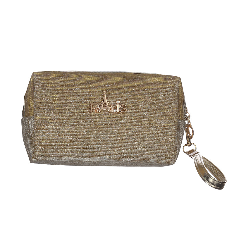 New Korean Style Fashionable All-Matching Cosmetic Bag Letters Portable Cosmetic Bag Cosmetic Bag Wash Bag Storage Bag Customizable Logo