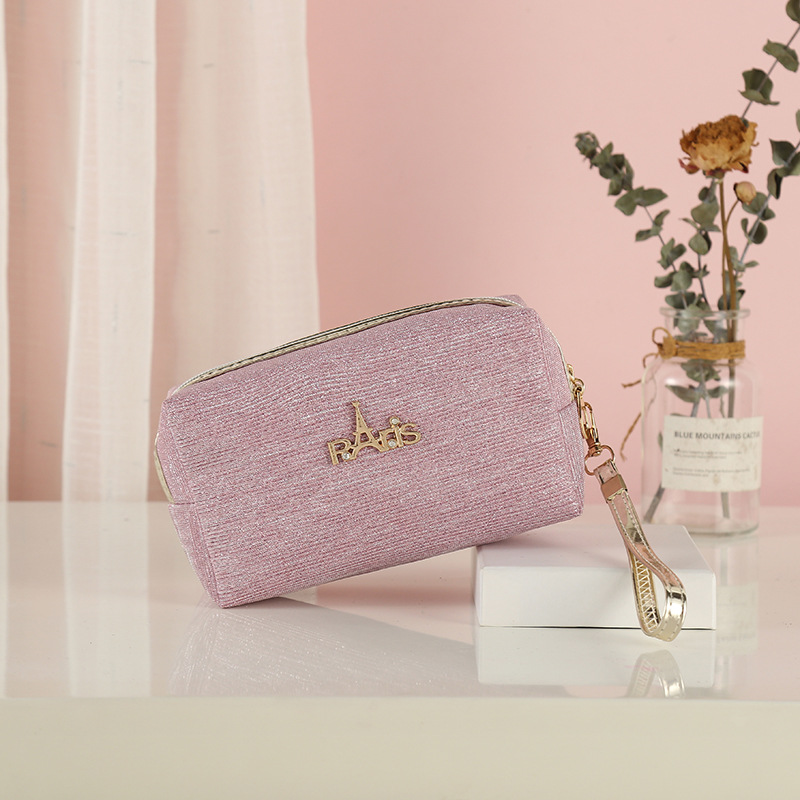 New Korean Style Fashionable All-Matching Cosmetic Bag Letters Portable Cosmetic Bag Cosmetic Bag Wash Bag Storage Bag Customizable Logo New Korean Style Fashionable All-Matching Cosmetic Bag Letters Portable Cosmetic Bag Cosmetic Bag Wash Bag Storage Bag Customizable Logo