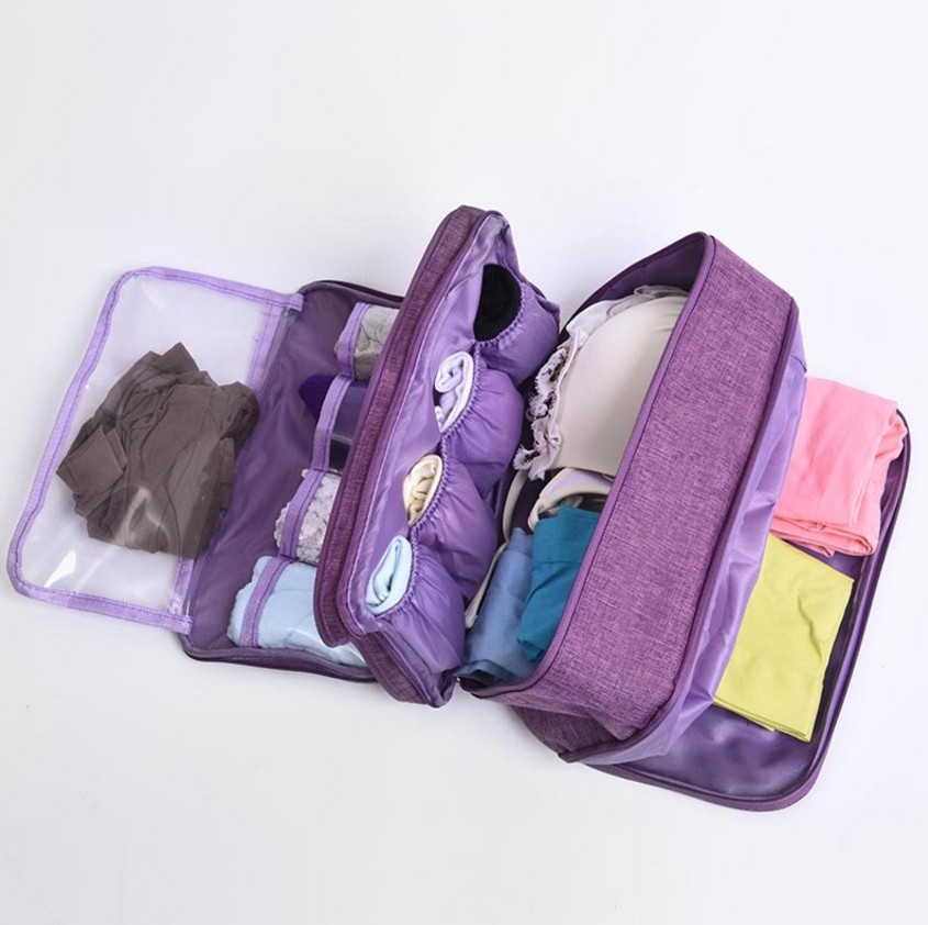 Travel Waterproof Buggy Bag Cationic Bra Bag Underwear Underwear Storage Bag Organizing Folders Bra Storage Bag