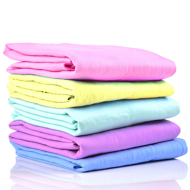 Deerskin Towel for Car Washing Household Glass Towel Absorbent Hair Towel Wipe Hair Synthetic Deerskin Cloth Vehicle-Washing Duster Cloth