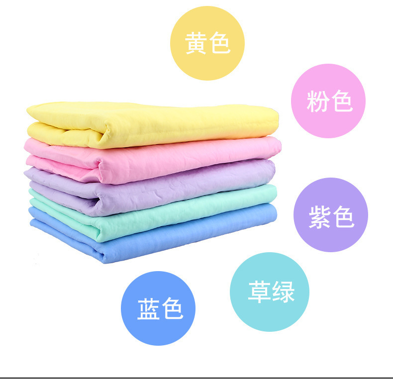 Deerskin Towel for Car Washing Household Glass Towel Absorbent Hair Towel Wipe Hair Synthetic Deerskin Cloth Vehicle-Washing Duster Cloth