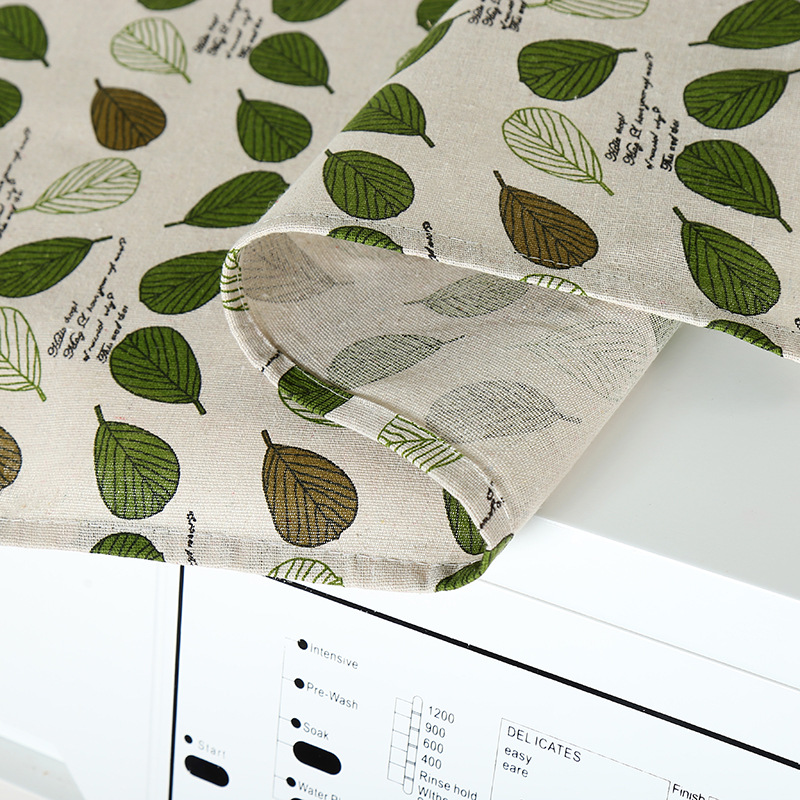 Washing Machine Waterproof Cover Polyester Furniture Cover Drum Washing Machine Dust Cloth Fabric Refrigerator Cover Towel One Piece Dropshipping