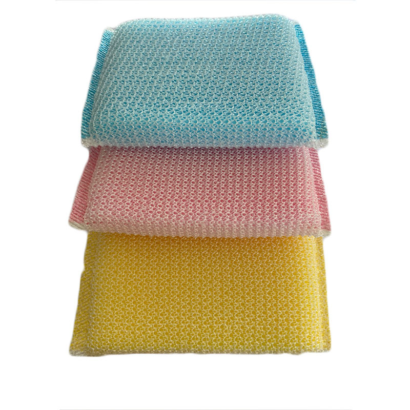 Washing King Wholesale Three Pieces of Rhombus Horn Cloth Dish-Washing Sponge Spong Mop Washing King Washing King Wholesale Three Pieces of Rhombus Horn Cloth Dish-Washing Sponge Spong Mop Washing King