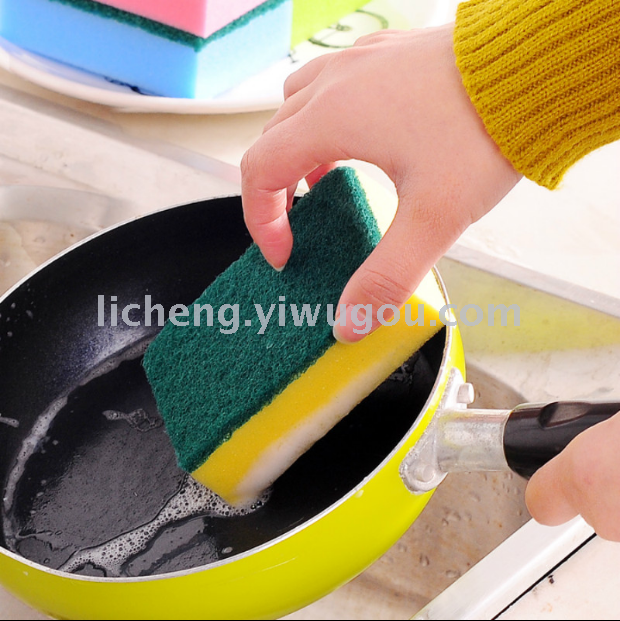 Wipe your magic kitchen magic nano sponge Japanese mercifully cotton cleaning home washing the dishes an artifact magic microfiber cloth