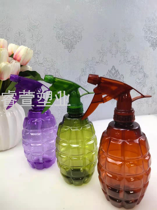 Sprinkling Can Pp Plastic Watering Sprayer Hand Pressure Sprinkler Sprinkling Can Adjustable Pearlescent Color New Color