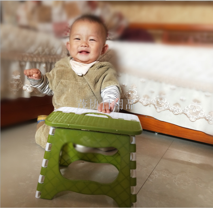 Supply environmental protection plastic folding stool plastic bench plastic bench
