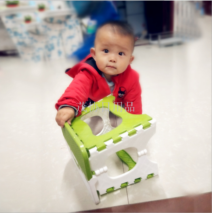 Supply environmental protection plastic folding stool plastic bench plastic bench