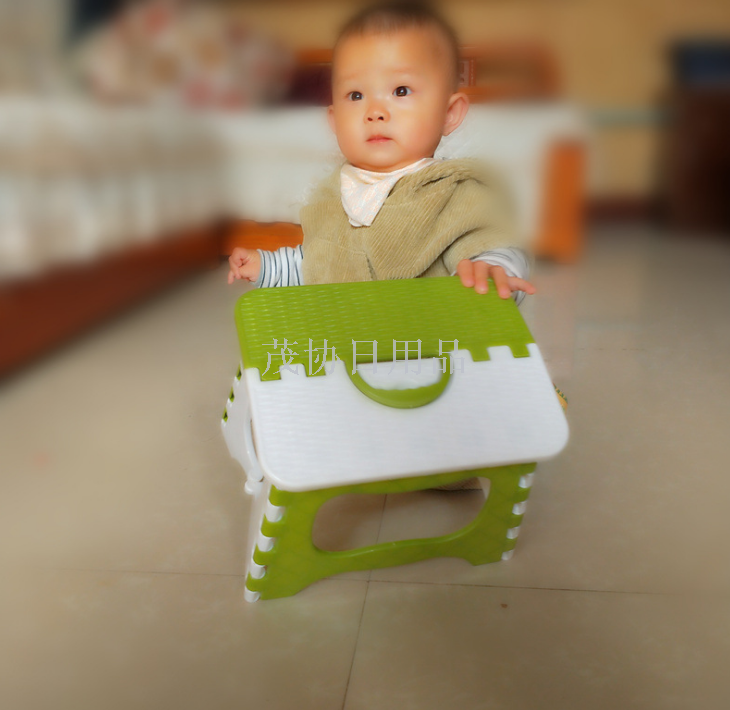 Supply environmental protection plastic folding stool plastic bench plastic bench
