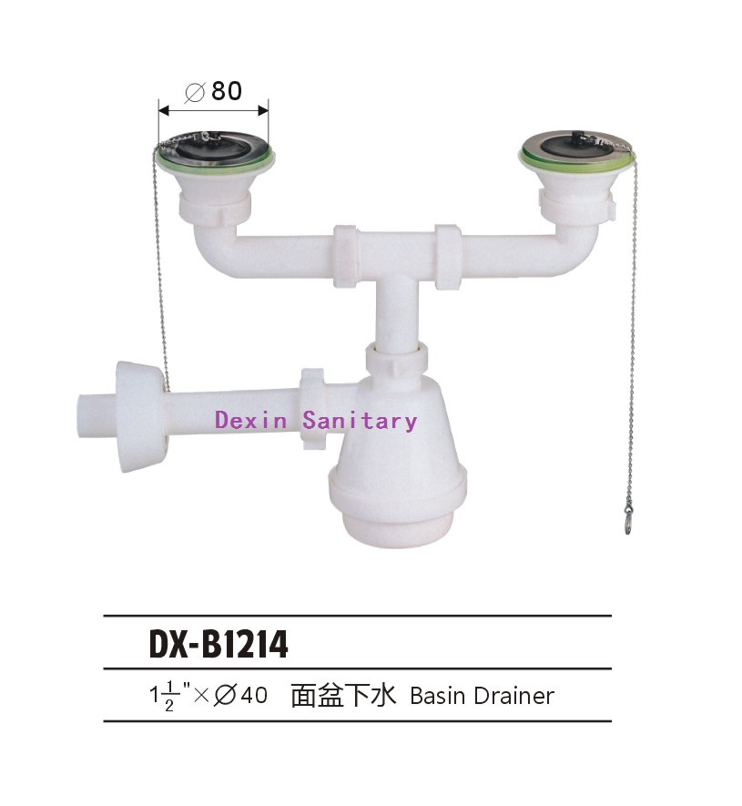 Factory direct sales 1-1/2 plastic basin water, Italy water