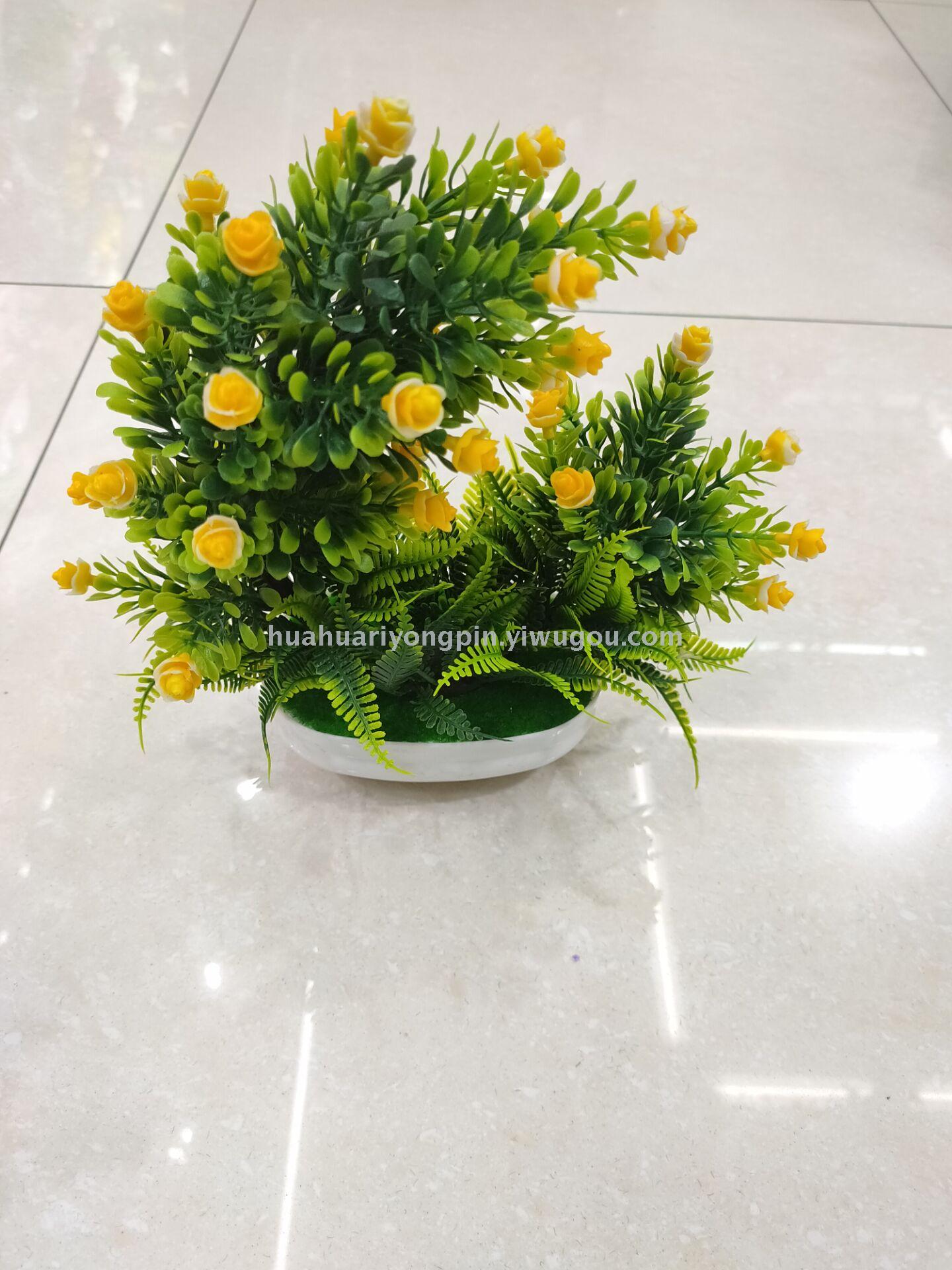 Simulation plant plastic basin month mei bud decorates sitting room study to wait for decoration